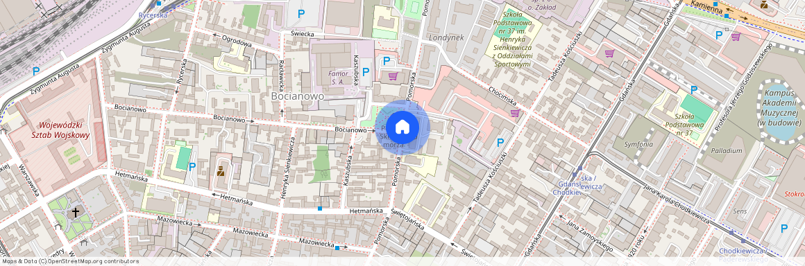 ul. Pomorska, Bocianowo, Bydgoszcz, kujawsko-pomorskie