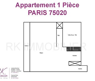 Appartement sur Paris 20 - Photo 3