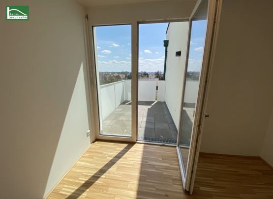 FLAIR City living - Klimatisierte Wohnung im 6. OG mit Weitblick-Balkon nahe S-Bahn Atzgersdorf in toller Anlage! Ab Jänner 2026! - Foto 1