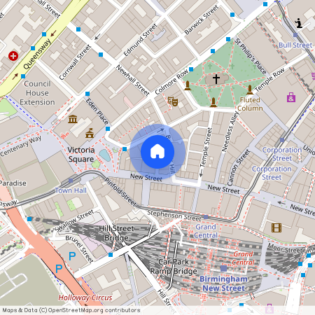 City Centre, 9 Bennetts Hill, Sun House, B2 5RS, Birmingham