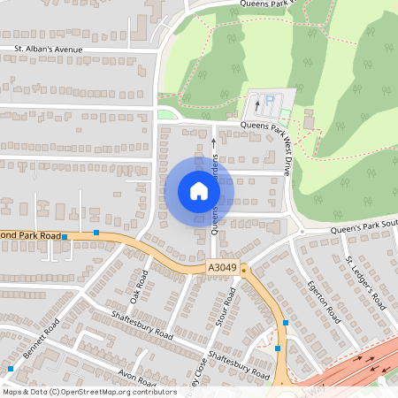 Queens Park Gardens, Bournemouth