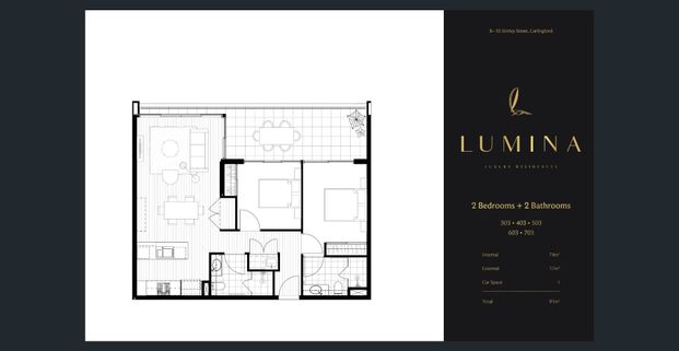 "Near New Two Bedroom Apartment with Timber Floors." - Photo 1