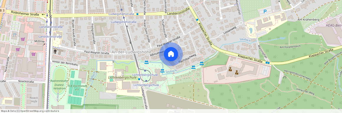 Flachsbachweg, 64285 Hessen - Darmstadt