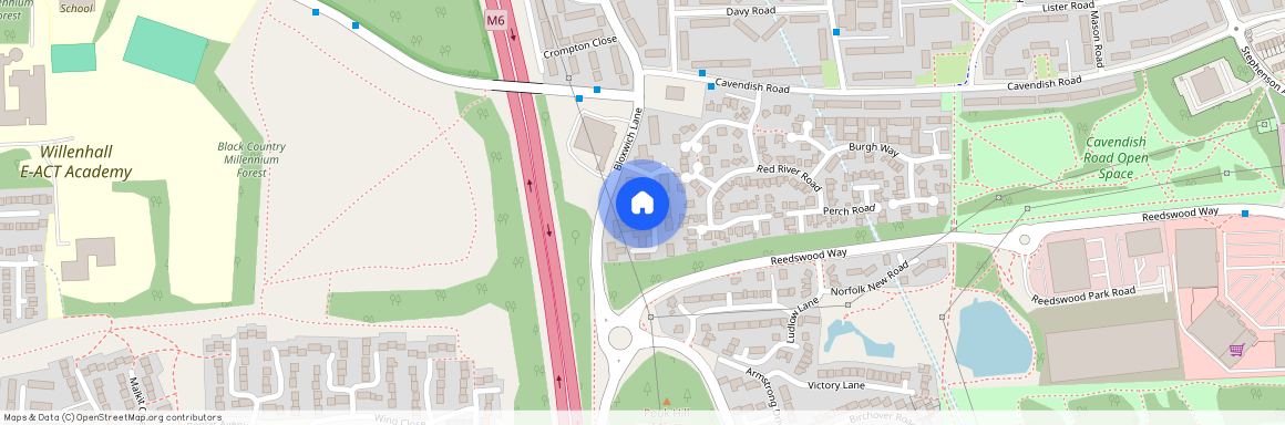 Cavendish Gardens, Walsall WS2