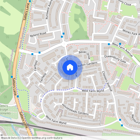 Somervyl Avenue, Longbenton, Newcastle upon Tyne