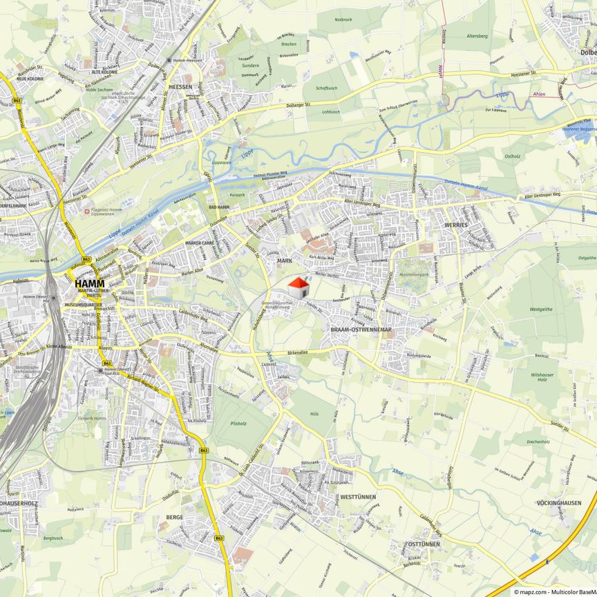 Umgebung - 59071 Hamm / Braam-Ostwennemar - Photo 2