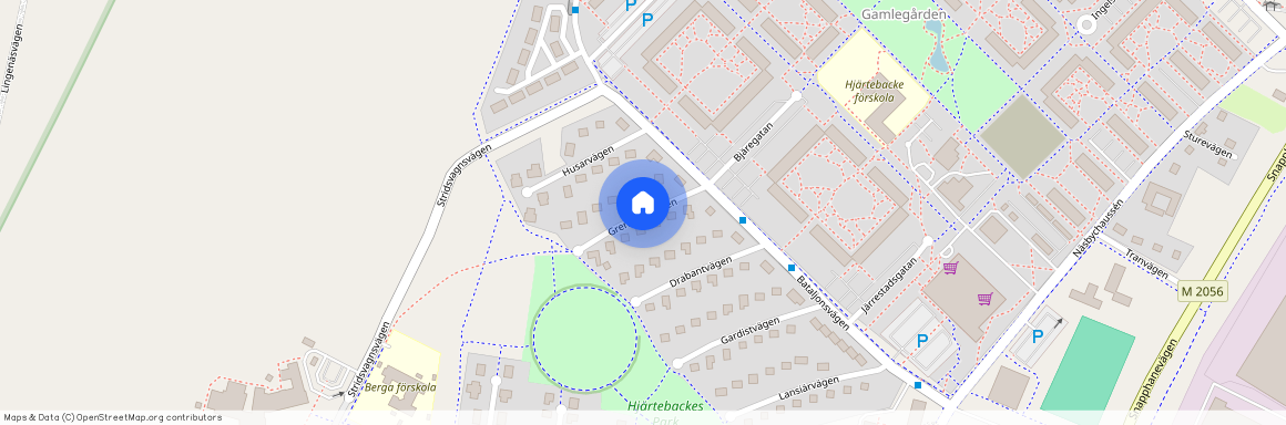 Grenadjärvägen, Kristianstad