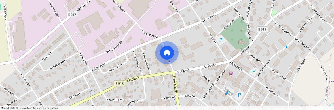 Järnvägsgatan, Ödeshög