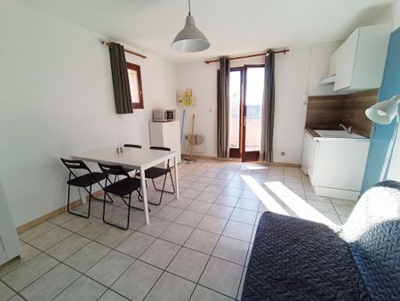 Location appartement 1 pièce, 21.00m², Narbonne - Photo 3