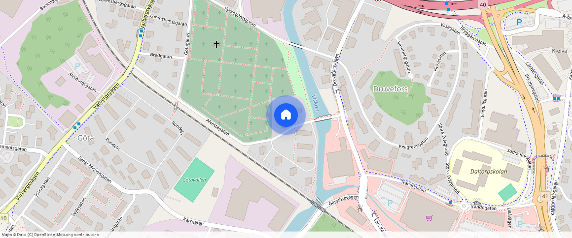 Borås, Alvestagatan, **, 50433