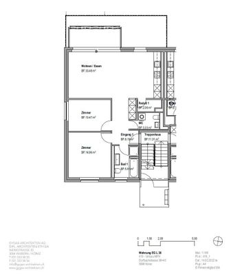 3.5-ZW à 78 m² on the 1st floor left (completely renovated 2022) - Photo 1