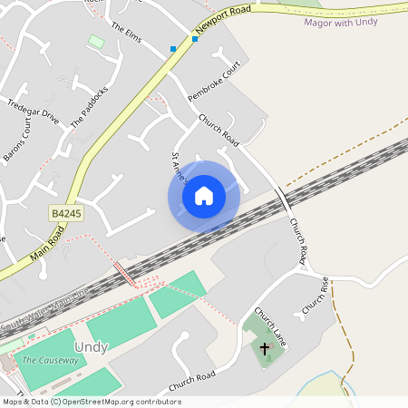 St Anne's Crescent, Undy, Undy