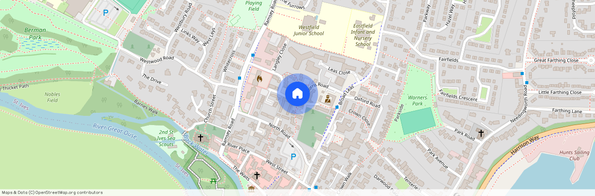 Burgess Walk, St Ives, Cambs, PE27