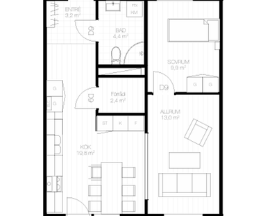 Ingenjörsgatan 4E, Skurup - Foto 3