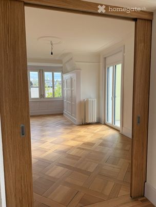 Erstbezug nach Gesamtsanierung einer attraktiven 5.5-Zimmerwohnung mit Altbaucharme in Zürich - Foto 1