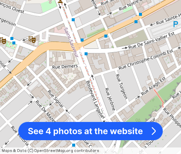 4 et demi avec terasse dans une cours intérieur - Photo 1