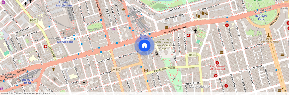 Chiltern Street, Marylebone, London, W1U