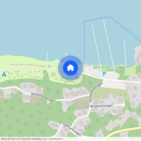 Nordanskogsvägen, Vikbolandet