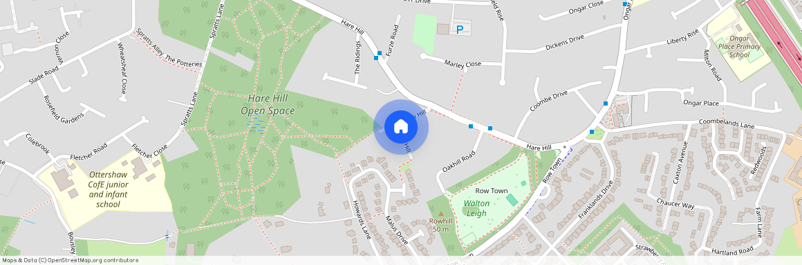 Row Hill, Addlestone, Surrey, KT15
