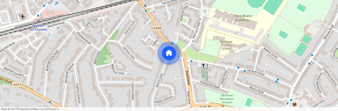 Beech Close, Hersham, Walton-on-Thames, KT12