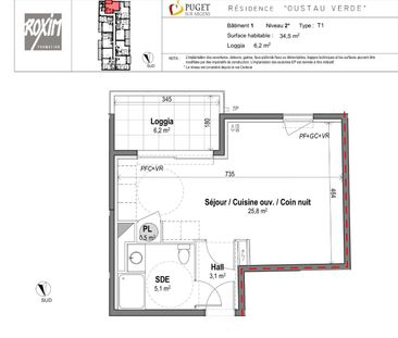 Location Appartement 1 pièce 34m² PUGET SUR ARGENS 83480 - Photo 2