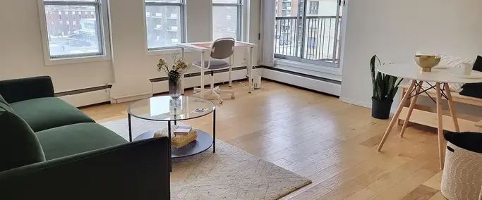 Furnished Apartment - Executive 1 bed + 1 bath + Parking Beltline Rental | 604 - 317 14 Ave SW, Calgary - Photo 1