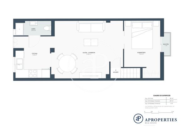 Apartment for rent in Cabañal