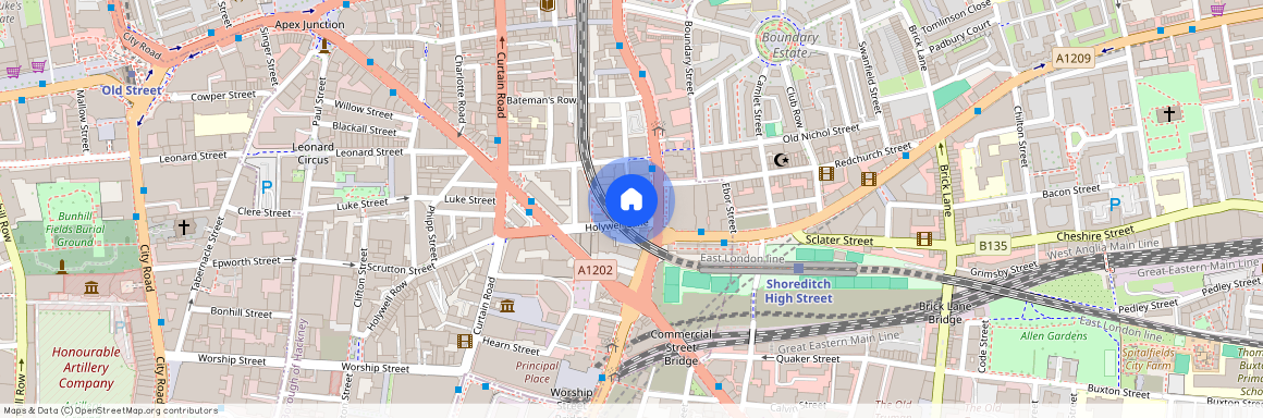 Holywell Lane, Shoreditch, London, EC2A 3ET