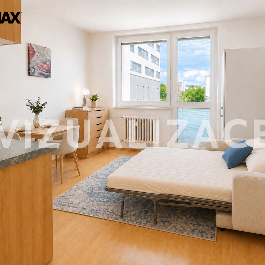 Pronájem bytu 1+kk a garsoniéry 22 m², třída Generála Píky 1993, Brno - Фото 1