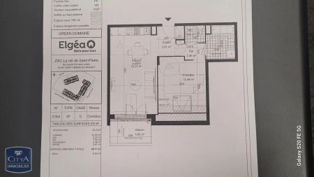 Appartement à louer 2 pièces 49.17m² - Photo 3