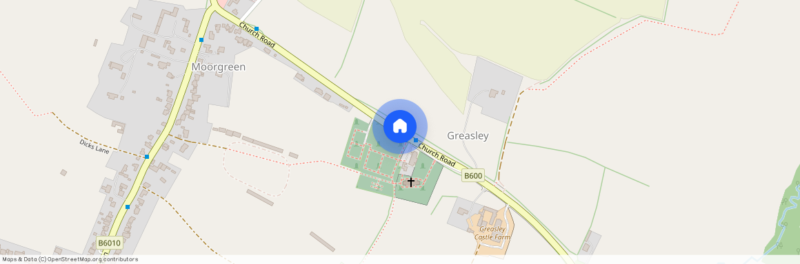 Church Road, Moorgreen, Greasley, NOTTINGHAM