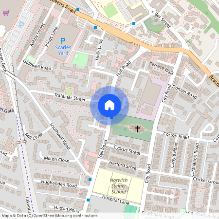 Hall Road, Norwich, Norfolk, NR1