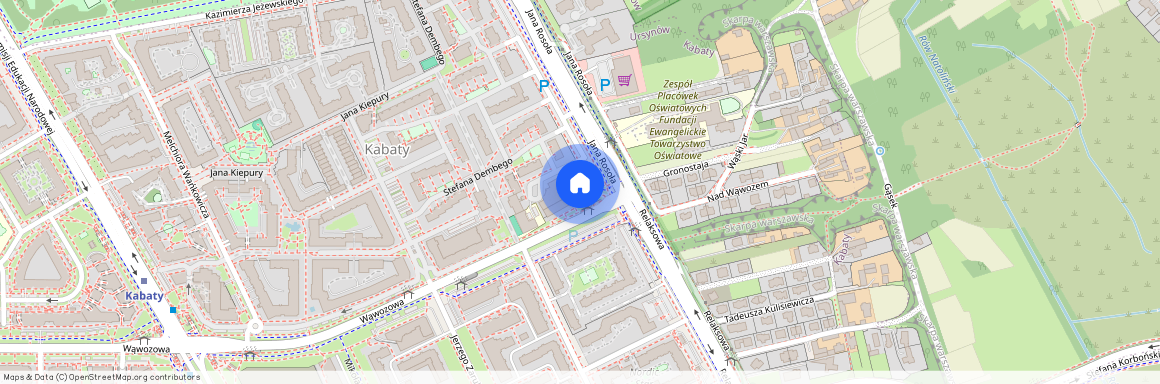 Ursynów, ul. Wąwozowa, Warszawa