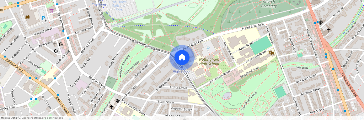 Waverley Street, Nottingham, NG7 4DY, Nottinghamshire