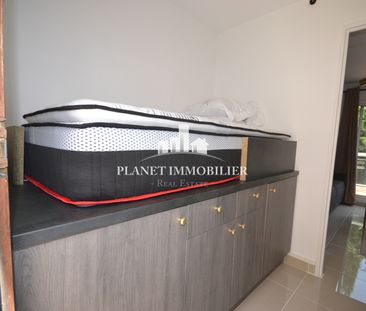 LOCATION GOLFE JUAN STUDIO MEUBLE A L'ANNEE AVEC PARKING - Photo 3