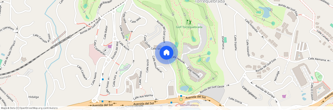 Hacienda Torrequebrada, - Calle Ronda del Golf Oeste