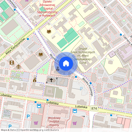 ul. Wojska Polskiego, Puławy, puławski, lubelskie