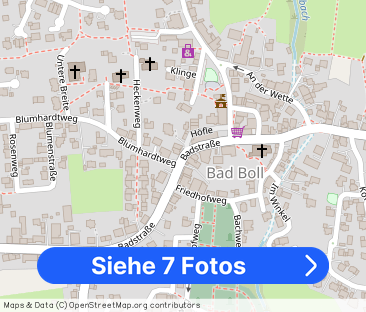 HELL UND GEMÜTLICH - 2-Zimmer-Maisonette-Whg. in Bad Boll inkl. WM ... - Foto 1