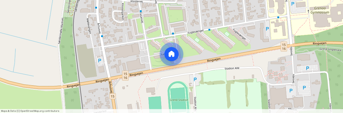 Fasanvej, 53 2.th, Grenå, 8500