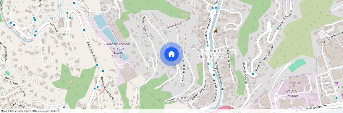 Chemin de Rimiez, 06730 ST ANDRE DE LA ROCHE