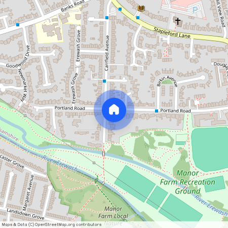 Portland Road, Nottingham, NG9, Portland Road, Toton, NG9