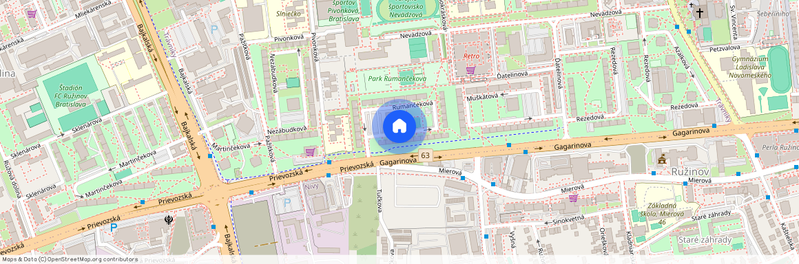 Ružinov, Rumančeková, Bratislava