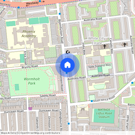Bloemfontein Road, London, W12