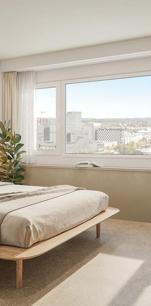 "Smart unterteilte 2-Zimmer Wohnung im Herzen Oerlikons" - Foto 1