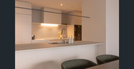 Modern dockside two-bedroom sanctuary offering refined comfort and world class urban amenities, with parking - $1,550/week fully furnished - Photo 3