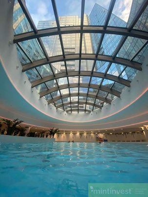 Kawalerka w Hanza Tower, balkon, basen - Photo 1