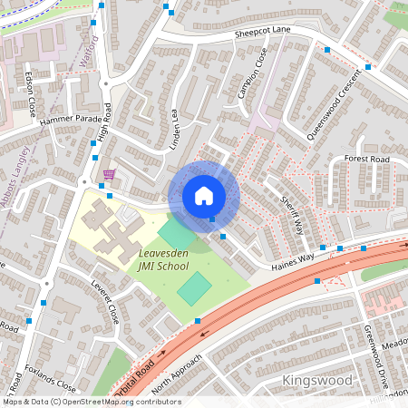 Nottingham Close, Watford, Hertfordshire, WD25
