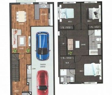 3 Bedroom Townhouse, 2 car garage, 2 living - Photo 2