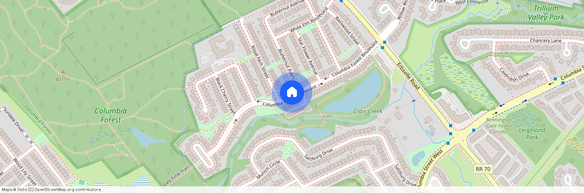 COLUMBIA FOREST BLVD, Ontario, Waterloo