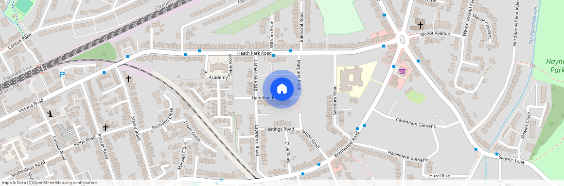 Hamilton Road, Gidea Park, RM2